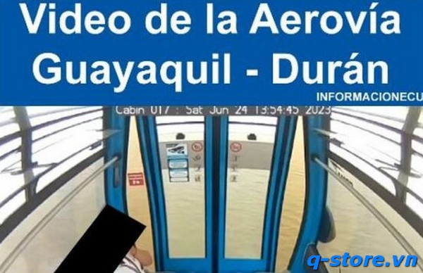 Video viral De los jovenes en el Teleférico Cabina 117 Aerovia